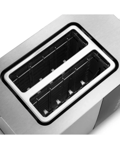 Купить Тостер Kitfort КТ-2047 серебристый  в E-mobi