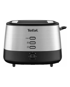 Купить Тостер Tefal TT520D10 Grille Pain серебристый, черный  в E-mobi