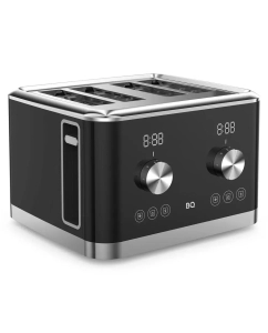 Купить Тостер BQ T4000 Black-Steel черный  в E-mobi