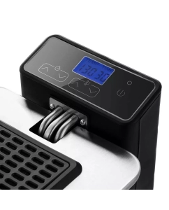 Купить Фритюрница Kitfort КТ-4054 серебристый, черный  в E-mobi