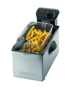 Купить Фритюрница Clatronic FR 3586 inox серебристый  в E-mobi