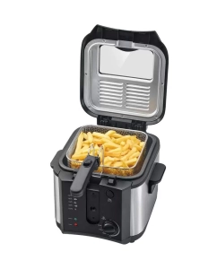 Купить Фритюрница Clatronic fR 3649 Schwarz черный, серебристый  в E-mobi