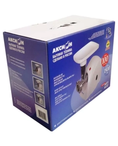 Купить Электромясорубка Аксион М 31.02 White  в E-mobi