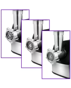 Купить Электромясорубка KITFORT КТ-2104 1800 Вт серебристый, черный  в E-mobi