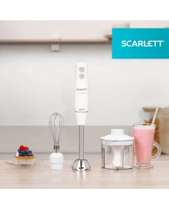 Купить Погружной блендер Scarlett SC-HB42F84 белый  в E-mobi