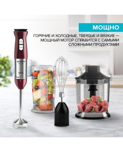 Купить Погружной блендер Scarlett SC-HB42F54 Red  в E-mobi