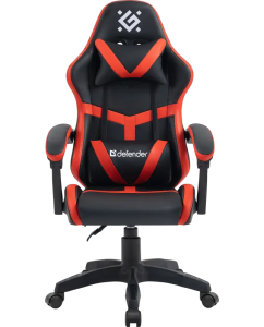 Купить Игровое кресло DEFENDER Synergy, черный, красный  в E-mobi