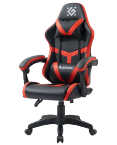 Купить Игровое кресло DEFENDER Synergy, черный, красный  в E-mobi