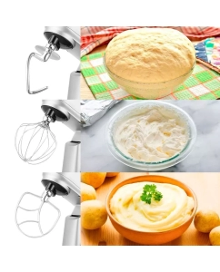 Купить Миксер Kitfort KT-3474 серебристый  в E-mobi