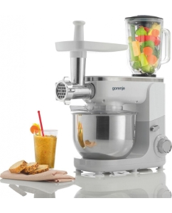 Купить Кухонный комбайн Gorenje белый, серебристый  в E-mobi