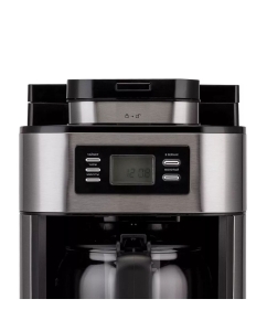 Купить Кофемашина автоматическая Kitfort КТ-781 серебристый  в E-mobi