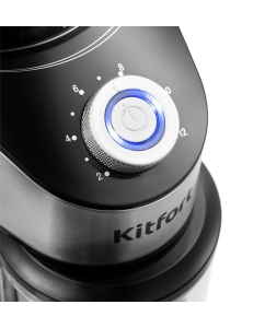 Купить Кофемолка Kitfort KT-744 Silver/Black  в E-mobi