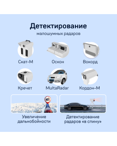 Купить Видеорегистратор с сигнатурным радар-детектором iBOX Alta LaserScan Signature Dual  в E-mobi