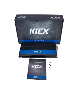 Купить Усилитель автомобильный KICX 4 канала AP 120.4 ver.2  в E-mobi