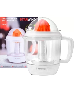 Купить Соковыжималка для цитрусовых STARWIND SJ 1241 белый  в E-mobi