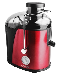 Купить Соковыжималка центробежная Scarlett SC-JE50S15 red/black  в E-mobi