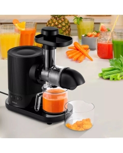 Купить Соковыжималка шнековая Kitfort КТ-1139 150 Вт черный  в E-mobi