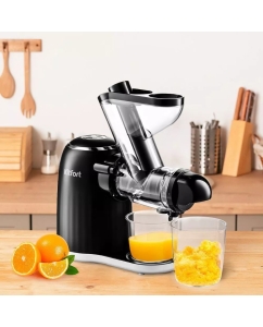 Купить Соковыжималка шнековая Kitfort КТ-1133 200 Вт черный  в E-mobi