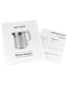 Купить Чайник электрический NDTech EK6017 2 л белый  в E-mobi