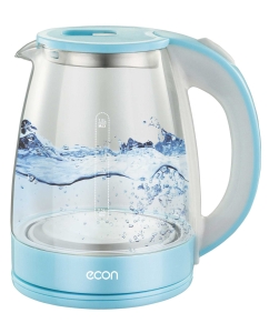 Купить Чайник электрический ECON ECO-1846KE 1.8 л голубой  в E-mobi
