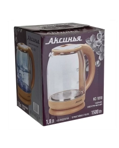 Купить Чайник электрический Аксинья КС-1018, бежевый  в E-mobi