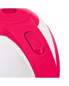 Купить Чайник электрический Kitfort КТ-6607-1 1 л розовый, белый  в E-mobi