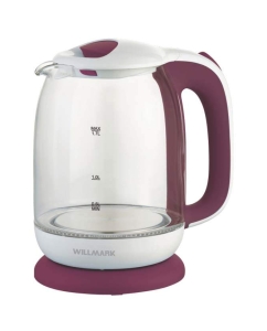 Купить Чайник электрический WILLMARK WEK-1704G 1.7 л белый в E-mobi