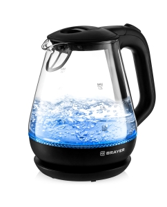 Купить Чайник электрический Brayer BR1063BK 1.2 л черный  в E-mobi