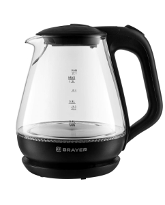 Купить Чайник электрический Brayer BR1063BK 1.2 л черный  в E-mobi