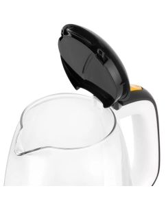 Купить Чайник электрический Kitfort КТ-6632 1.7 л черный, белый, прозрачный  в E-mobi