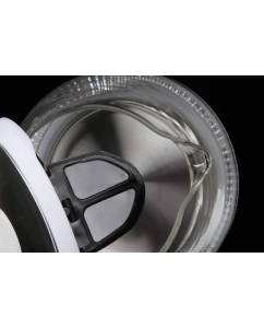 Купить Чайник электрический Atlanta ATH-2460 1.5 л белый, прозрачный  в E-mobi