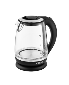 Купить Чайник электрический Kitfort KT-655 2 л черный  в E-mobi