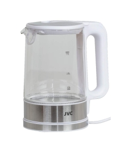Купить Чайник электрический JVC JK-KE1520 1.7 л белый, серебристый, прозрачный  в E-mobi