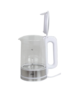 Купить Чайник электрический JVC JK-KE1520 1.7 л белый, серебристый, прозрачный  в E-mobi