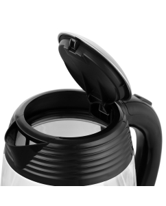 Купить Чайник электрический Kitfort КТ-6125 1.7 л черный, прозрачный  в E-mobi