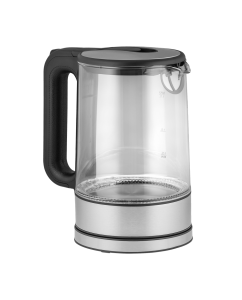 Купить Чайник электрический MAUNFELD MGK-612BK 1.7 л прозрачный, черный, серебристый  в E-mobi