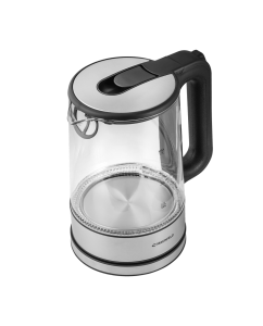 Купить Чайник электрический MAUNFELD MGK-612BK 1.7 л прозрачный, черный, серебристый  в E-mobi