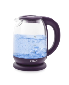 Купить Чайник электрический Kitfort KT-640-5 1.7 л фиолетовый  в E-mobi