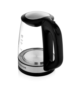 Купить Чайник электрический Brayer BR1040BK 2 л серебристый, черный  в E-mobi
