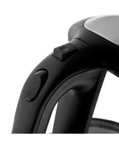 Купить Чайник электрический Brayer BR1040BK 2 л серебристый, черный  в E-mobi