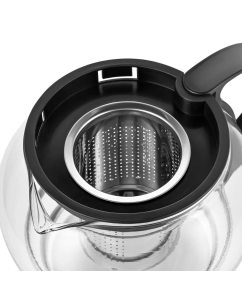 Купить Чайник электрический Kitfort КТ-6178 2 л черный, прозрачный  в E-mobi