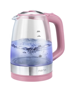 Купить Чайник электрический Marta MT-1078 1.7 л розовый в E-mobi