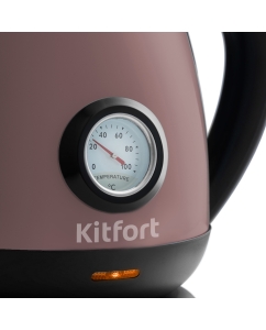 Купить Чайник электрический Kitfort KT-642-4 1.7 л коричневый  в E-mobi