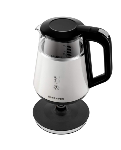 Купить Чайник электрический Brayer BR1084 1 л белый  в E-mobi