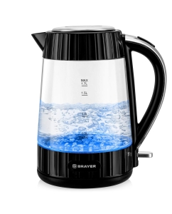 Купить Чайник электрический Brayer BR1075 1.7 л черный  в E-mobi