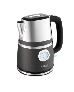 Купить Чайник электрический Kitfort КТ-670-1 1.7 л черный в E-mobi