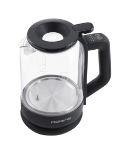 Купить Чайник электрический Polaris PWK 1712CGLD 1.5 л прозрачный, черный  в E-mobi