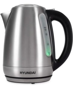 Купить Чайник электрический HYUNDAI HYK-S8408 1.7 л серебристый  в E-mobi