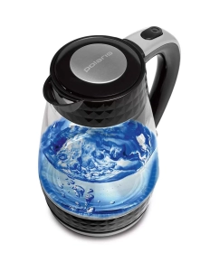 Купить Чайник электрический Polaris PWK 1704CGL 1.7 л черный, прозрачный  в E-mobi