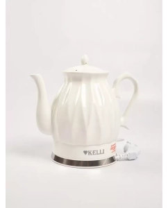 Купить Чайник электрический KELLI KL-1341 2 л белый  в E-mobi